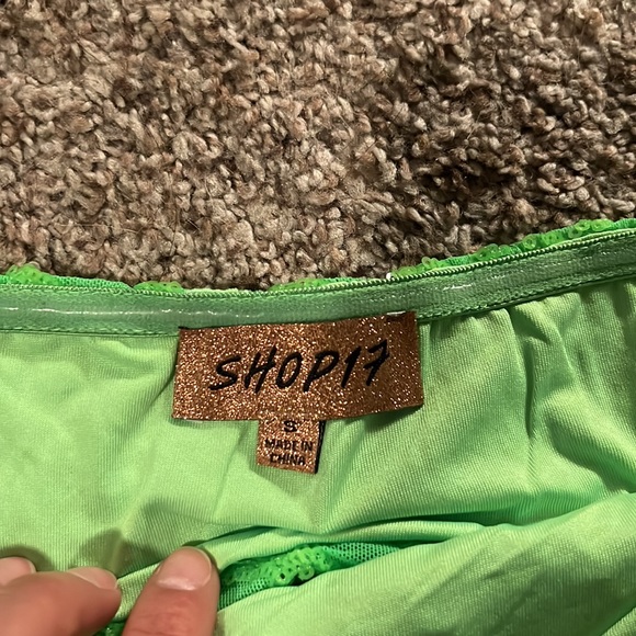 Neon 2 piece rave outfit - Picture 4 of 5